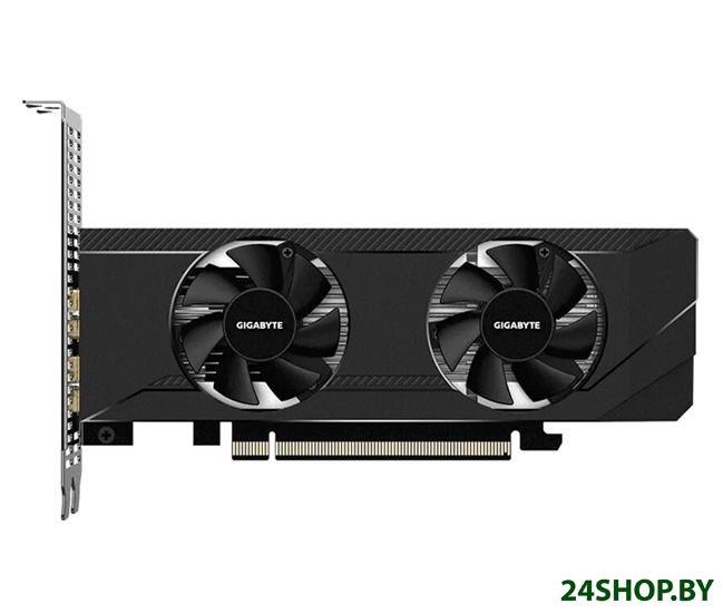 Видеокарта Gigabyte Radeon RX 6400 D6 Low Profile GV-R64D6-4GL Видеокарта Gigabyte Radeon RX 6400 D6 Low Profile GV-R64D6-4GL