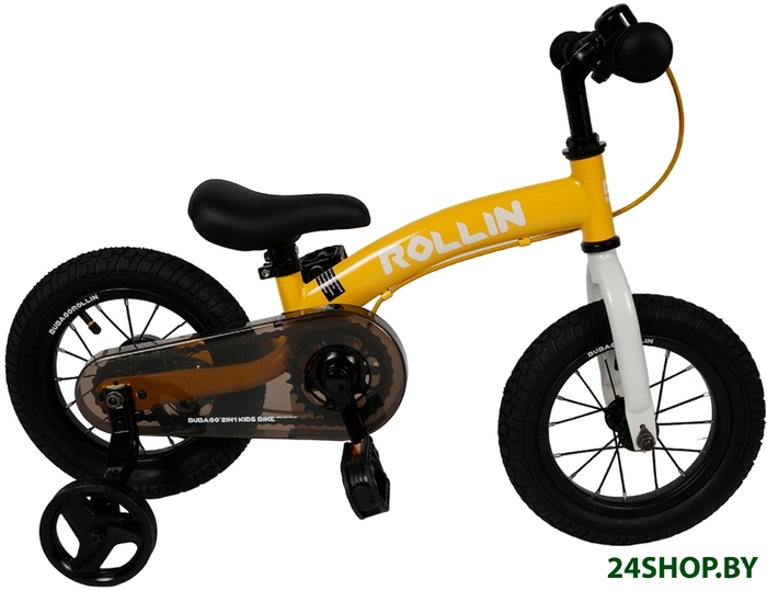 Беговел Bubago Rollin BG-112-2 (желтый) Беговел Bubago Rollin BG-112-2 (желтый)