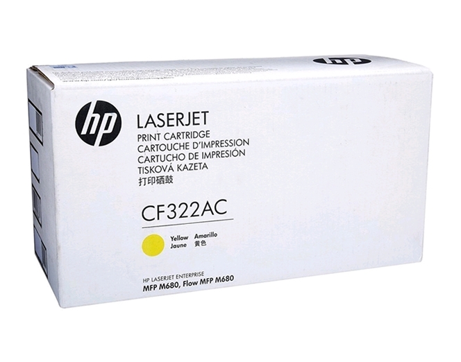 Картридж лазерный HP 653A CF322AC (желтый) Картридж лазерный HP 653A CF322AC (желтый)