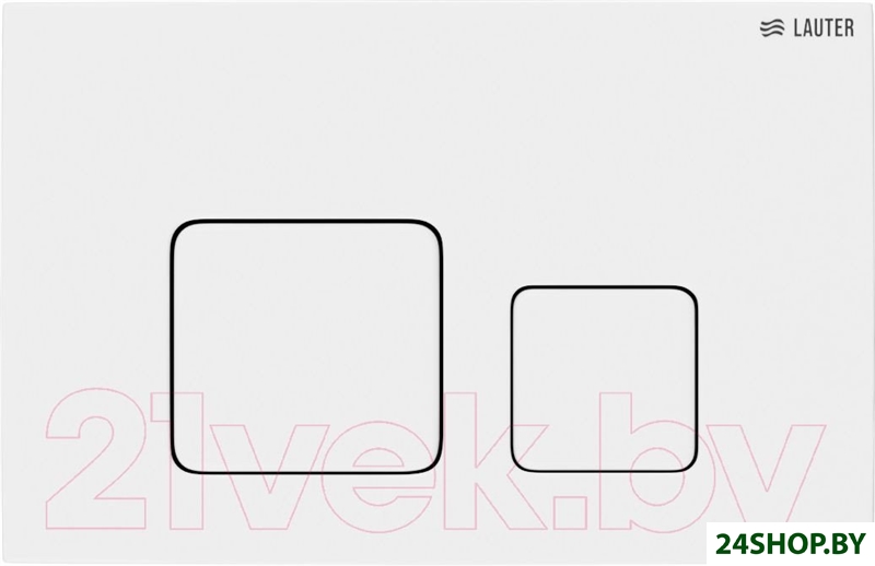 Панель смыва Lauter 219702F (белый) Панель смыва Lauter 219702F (белый)