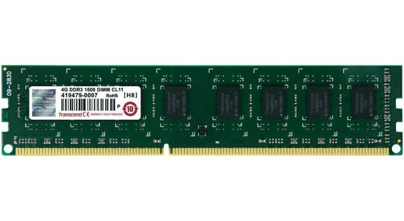 Оперативная память Transcend JetRam 4GB DDR3 PC3-12800 (JM1600KLN-4G) Оперативная память Transcend JetRam 4GB DDR3 PC3-12800 (JM1600KLN-4G)