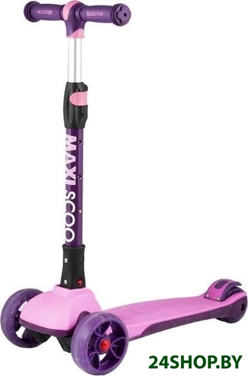 Трехколесный самокат Maxiscoo Junior Plus MSC-J072001P (розовый) Трехколесный самокат Maxiscoo Junior Plus MSC-J072001P (розовый)
