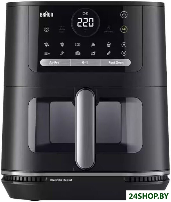 Аэрогриль (аэрофритюрница) Braun MultiFry 5 Air Fryer 3-i-n1 HF5075IBK Аэрогриль (аэрофритюрница) Braun MultiFry 5 Air Fryer 3-i-n1 HF5075IBK