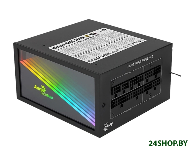 Блок питания AeroCool Mirage Gold 750W Fully Modular Блок питания AeroCool Mirage Gold 750W Fully Modular