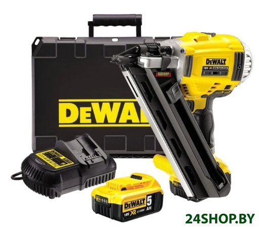 Профессиональный гвоздезабиватель DeWALT DCN692P2-QW Профессиональный гвоздезабиватель DeWALT DCN692P2-QW