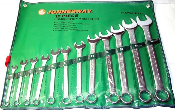 Набор ключей Jonnesway W26112SA (12 предметов) Набор ключей Jonnesway W26112SA (12 предметов)