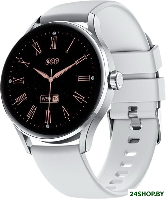 Умные часы QCY Watch Elite (серебристый) Умные часы QCY Watch Elite (серебристый)
