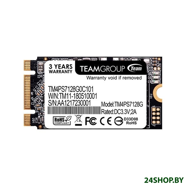 SSD Team MS30 128GB TM4PS7128G0C101 SSD Team MS30 128GB TM4PS7128G0C101