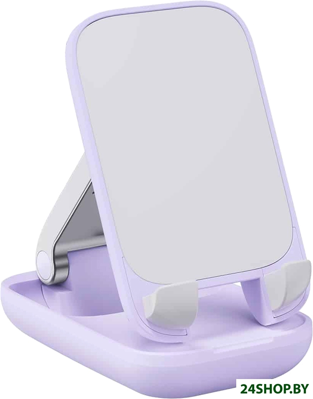 Подставка Baseus Seashell Series Phone Stand (сиреневый) Подставка Baseus Seashell Series Phone Stand (сиреневый)