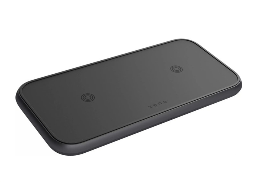 Беспроводное зарядное устройство Zens Dual Aluminium Wireless Charger ZEDC10B/00 (черный) Беспроводное зарядное устройство Zens Dual Aluminium Wireless Charger ZEDC10B/00 (черный)