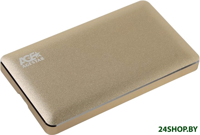 Внешний корпус для HDD AGESTAR 31UB2A16C алюминий золотистый Внешний корпус для HDD AGESTAR 31UB2A16C алюминий золотистый