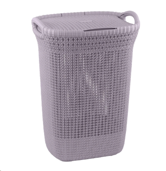 Корзина Curver Knit 240371 (57л, фиолетовый) Корзина Curver Knit 240371 (57л, фиолетовый)