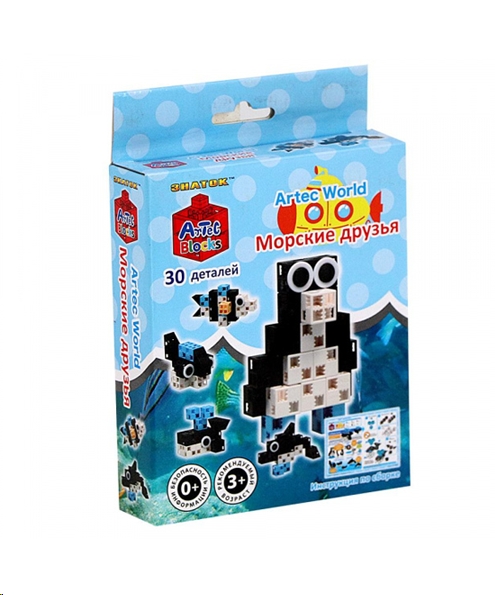Конструктор Знаток Artec Blocks Морские друзья Конструктор Знаток Artec Blocks Морские друзья