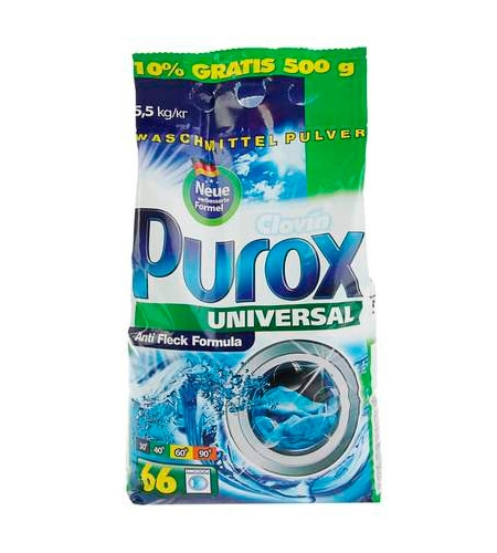 Стиральный порошок Purox Universal 5.5кг Стиральный порошок Purox Universal 5.5кг