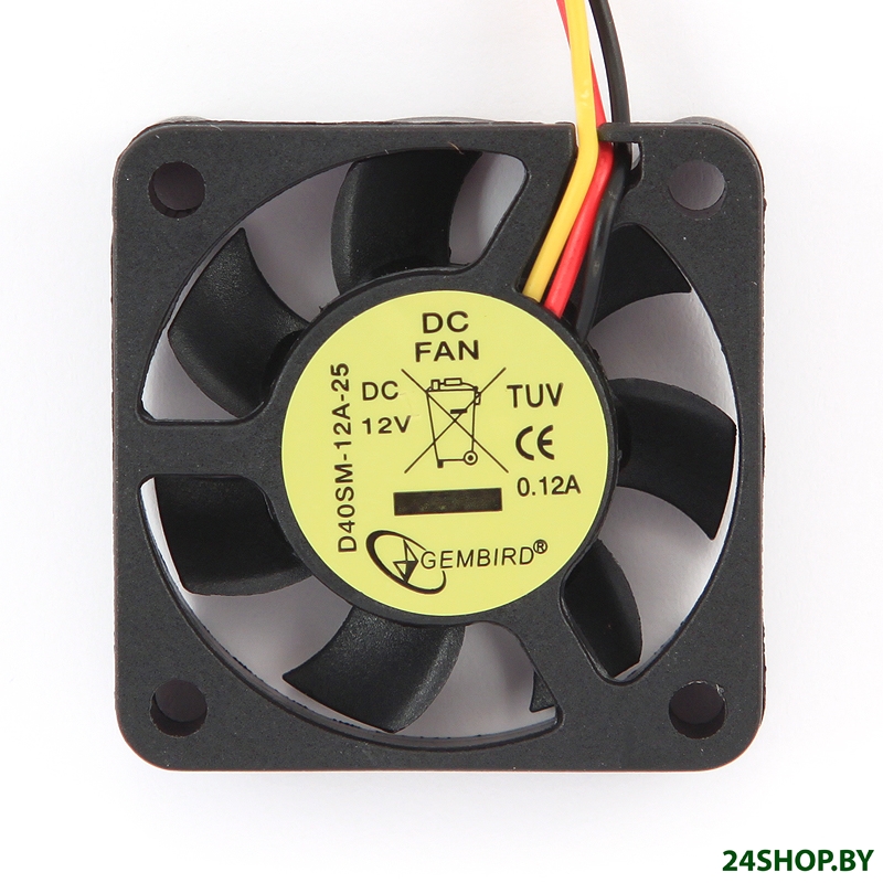 Кулер для корпуса Gembird D40BM-12A Кулер для корпуса Gembird D40BM-12A