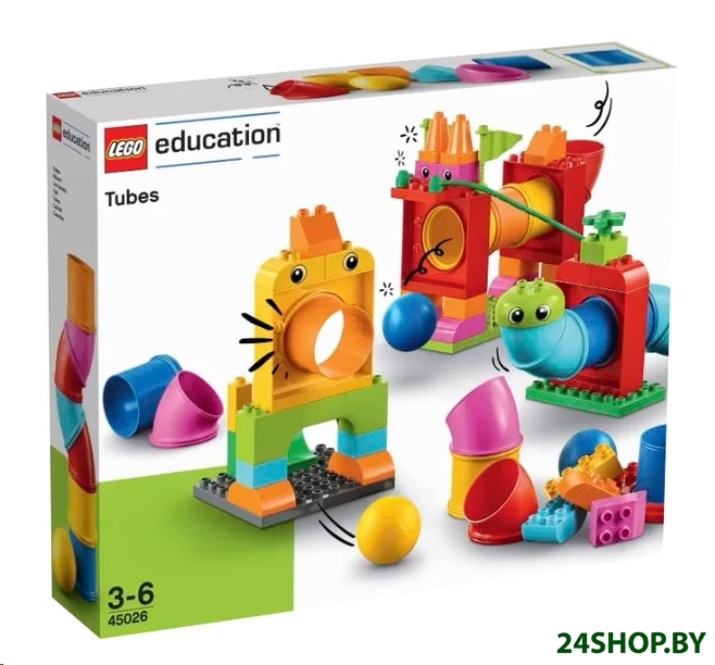 Конструктор Lego Education с трубками 45026 Конструктор Lego Education с трубками 45026