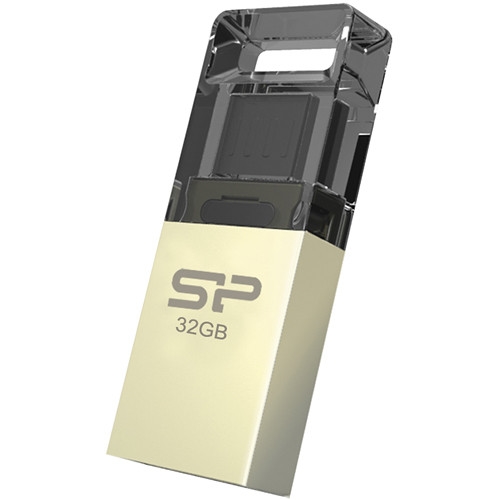 USB Flash Silicon-Power Mobile X10 Gold 32GB (SP032GBUF2X10V1C) USB Flash Silicon-Power Mobile X10 Gold 32GB (SP032GBUF2X10V1C)