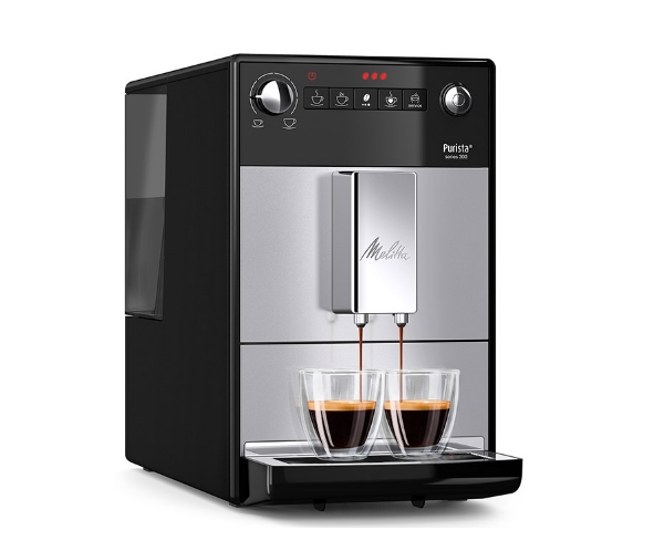 Кофемашина Melitta Caffeo Purista F 230-101 (серебристый/черный) Кофемашина Melitta Caffeo Purista F 230-101 (серебристый/черный)