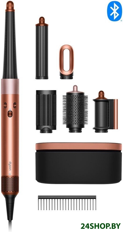 Фен-стайлер Dyson Airwrap Complete Long HS08 i.d. (с переходником на евровилку, янтарный шелк) Фен-стайлер Dyson Airwrap Complete Long HS08 i.d. (с переходником на евровилку, янтарный шелк)