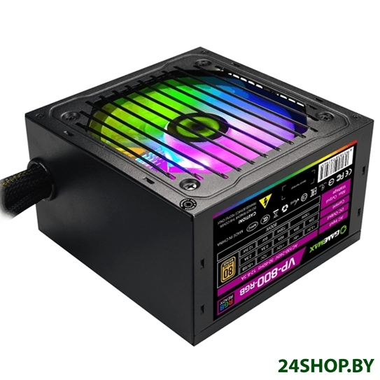Блок питания GameMax VP-800-RGB 800W Блок питания GameMax VP-800-RGB 800W