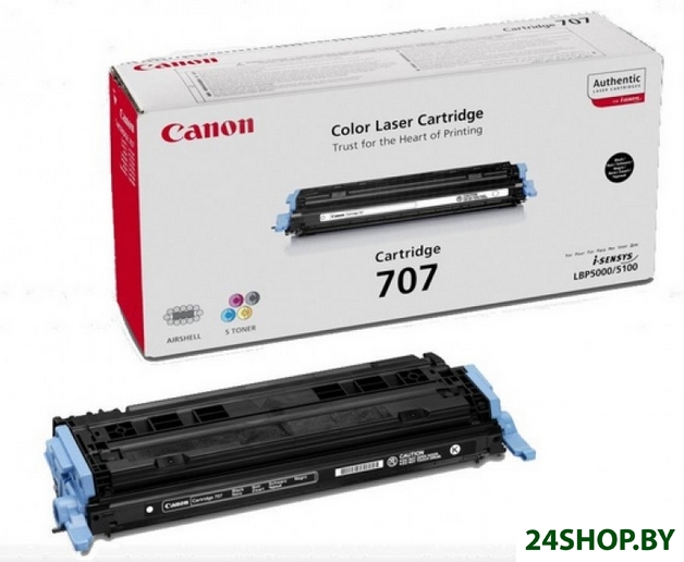 Картридж Canon Cartridge 707 Black Картридж Canon Cartridge 707 Black