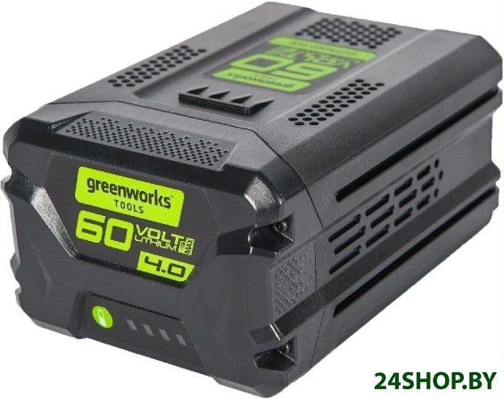 Батарея аккумуляторная Greenworks G60B4 60В 4Ач (2918407) Батарея аккумуляторная Greenworks G60B4 60В 4Ач (2918407)