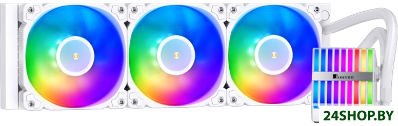 Кулер для процессора Jonsbo HXW-360 ARGB White Кулер для процессора Jonsbo HXW-360 ARGB White
