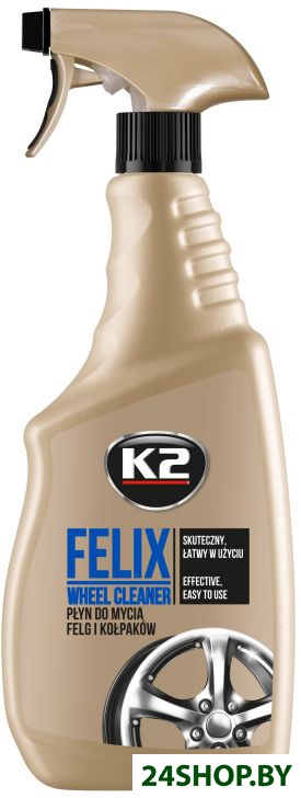 K2 Очиститель дисков Car Felix 750мл K167M K2 Очиститель дисков Car Felix 750мл K167M