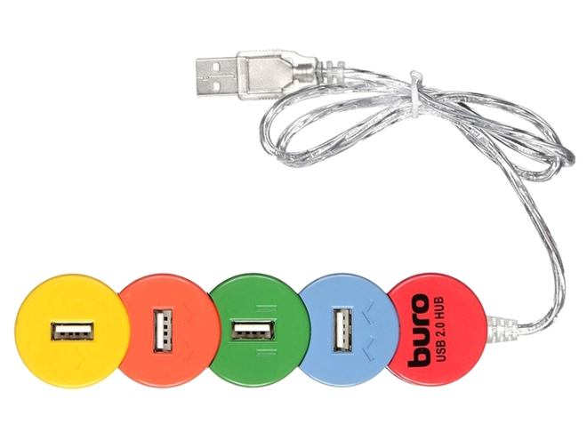 USB-хаб Buro BU-HUB4-0.5-U2.0-Snake USB-хаб Buro BU-HUB4-0.5-U2.0-Snake