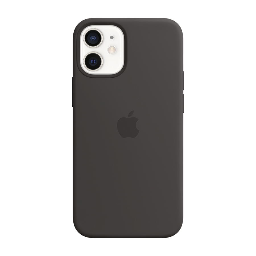 Чехол Apple MagSafe Silicone Case для iPhone 12 mini (черный) Чехол Apple MagSafe Silicone Case для iPhone 12 mini (черный)