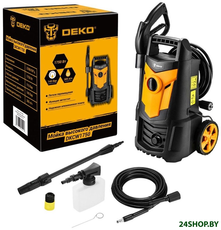 Мойка высокого давления Deko DKCW1750 084-2042 Мойка высокого давления Deko DKCW1750 084-2042