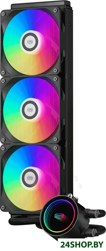 Система жидкостного охлаждения для процессора PCCooler DA360 ARGB (черный) Система жидкостного охлаждения для процессора PCCooler DA360 ARGB (черный)