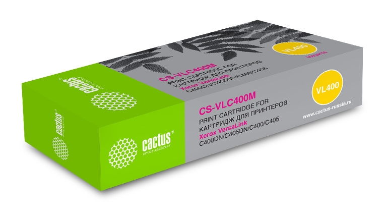 Картридж CACTUS CS-VLC400M (аналог Xerox 106R03535) Картридж CACTUS CS-VLC400M (аналог Xerox 106R03535)