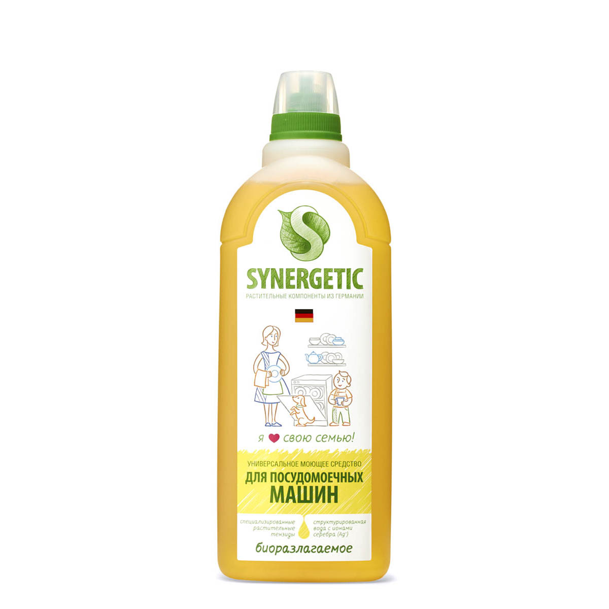 SYNERGETIC PRO Средство моющее для ПММ Синергетик ПРО, 1 л SYNERGETIC PRO Средство моющее для ПММ Синергетик ПРО, 1 л