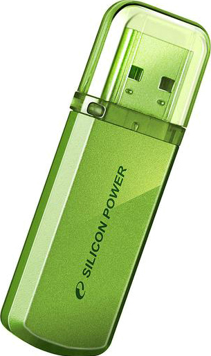 Флеш-память Silicon Power Helios 101 16 Gb Green (SP016GBUF2101V1B-N) Флеш-память Silicon Power Helios 101 16 Gb Green (SP016GBUF2101V1B-N)