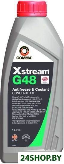 Антифриз Comma Xstream G48 Concentrate 1л Антифриз Comma Xstream G48 Concentrate 1л
