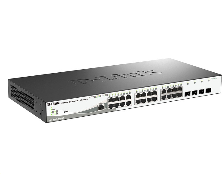 Управляемый коммутатор 2-го уровня D-Link DGS-1210-28P/ME/B2A Управляемый коммутатор 2-го уровня D-Link DGS-1210-28P/ME/B2A