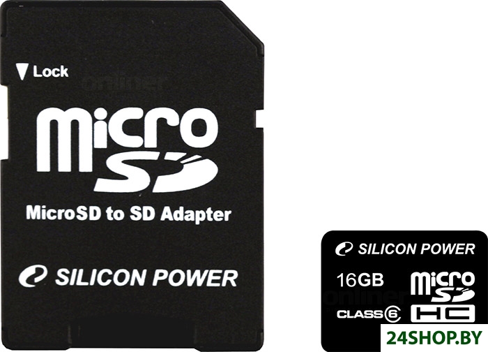 Карта памяти Silicon Power microSDHC (Class 4) 16 Гб (SP016GBSTH004V10-SP) С адаптером. Карта памяти Silicon Power microSDHC (Class 4) 16 Гб (SP016GBSTH004V10-SP) С адаптером.