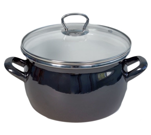 Кастрюля Omelia 1-2430111 (темно-серый хром) Кастрюля Omelia 1-2430111 (темно-серый хром)