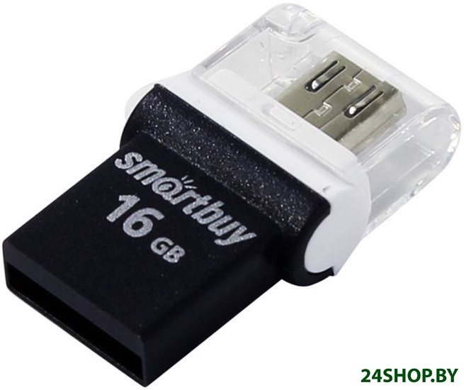 Флеш-память SmartBuy 16Gb SB16GBPO-K Флеш-память SmartBuy 16Gb SB16GBPO-K