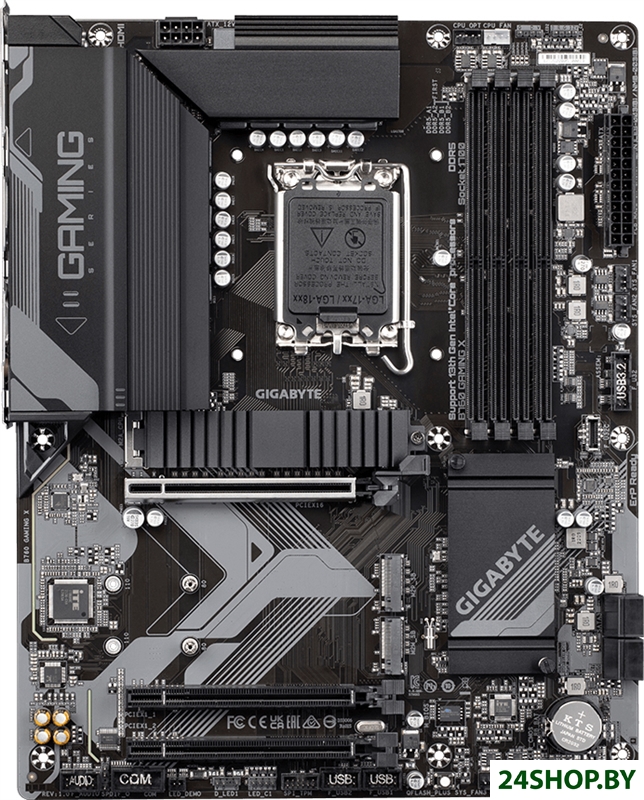 Материнская плата Gigabyte B760 Gaming X (rev. 1.0) Материнская плата Gigabyte B760 Gaming X (rev. 1.0)