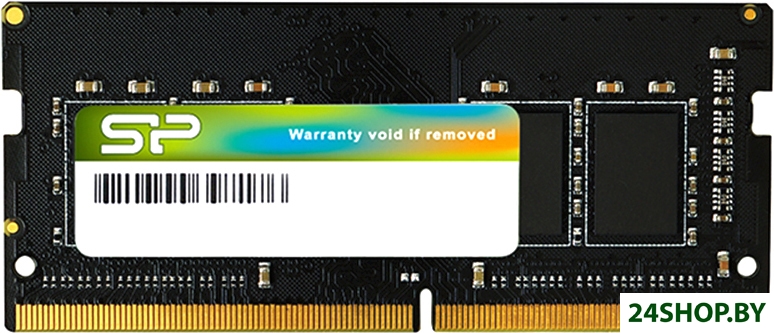 Оперативная память Silicon-Power 16ГБ DDR4 SODIMM 2666 МГц SP016GBSFU266X02 Оперативная память Silicon-Power 16ГБ DDR4 SODIMM 2666 МГц SP016GBSFU266X02
