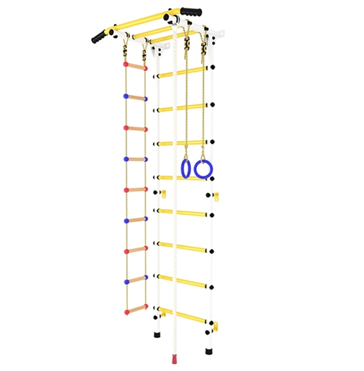 Детский спортивный комплекс GETACTIVE Force 4GA-15 white/yellow Детский спортивный комплекс GETACTIVE Force 4GA-15 white/yellow