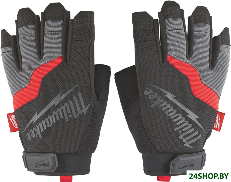 Перчатки хозяйственные Milwaukee Fingerless 9/L 48229742 Перчатки хозяйственные Milwaukee Fingerless 9/L 48229742