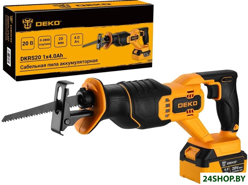 Сабельная пила Deko DKRS20 085-1126 (с 1-им АКБ) Сабельная пила Deko DKRS20 085-1126 (с 1-им АКБ)