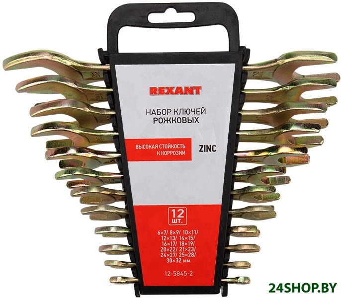 Набор ключей Rexant 12-5845-2 (12 предметов) Набор ключей Rexant 12-5845-2 (12 предметов)
