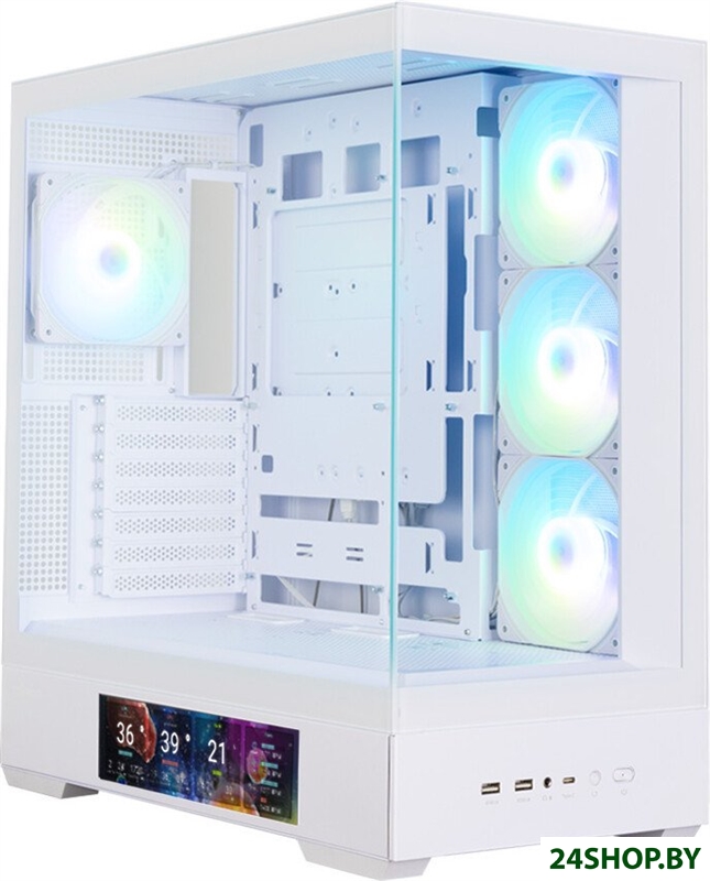 Корпус Zalman P40 DS (белый) Корпус Zalman P40 DS (белый)