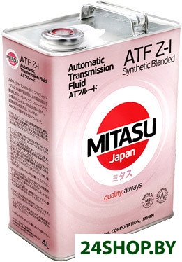 Трансмиссионное масло Mitasu MJ-327 ATF Z-I Synthetic Blended 4л Трансмиссионное масло Mitasu MJ-327 ATF Z-I Synthetic Blended 4л
