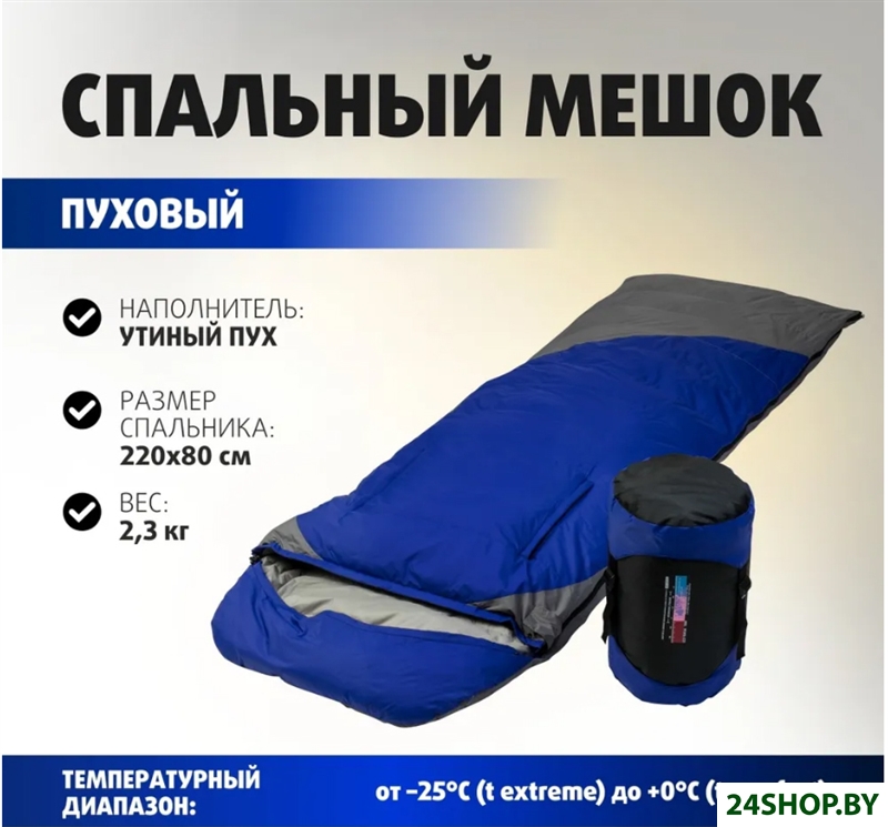 Спальный мешок Premier Fishing PR-YJSD-32-B (синий) Спальный мешок Premier Fishing PR-YJSD-32-B (синий)