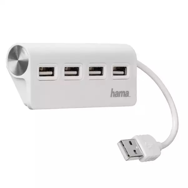 USB-хаб Hama 12178 (белый) USB-хаб Hama 12178 (белый)
